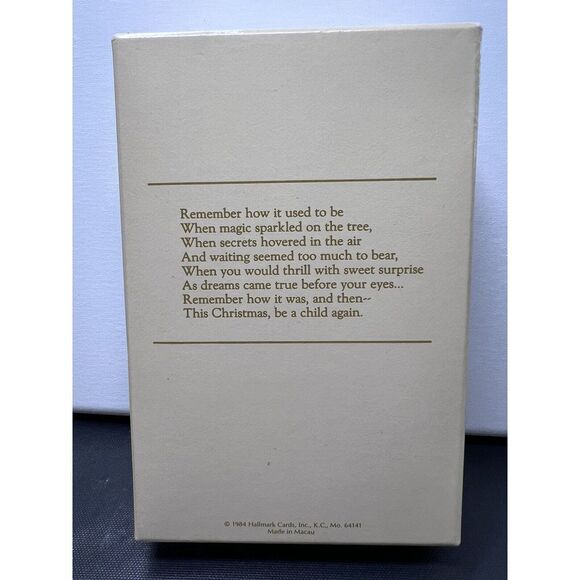 Vintage 1984 Hallmark Keepsake Ornament Holiday Jester Movable Arms/Legs READ‎ - Picture 4 of 4